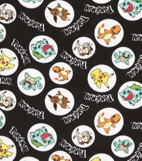 pokemon polar fleece fabric|pokemon material fabric for sewing.